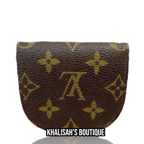 Very Rare! LOUIS VUITTON Collectible Wallet Coin Case LV Monogram Compact Holder - Picture 2 of 11